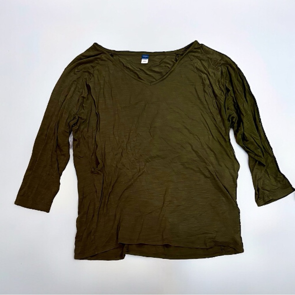 Old Navy Maternity Nursing Top 3/4 Sleeves - Large